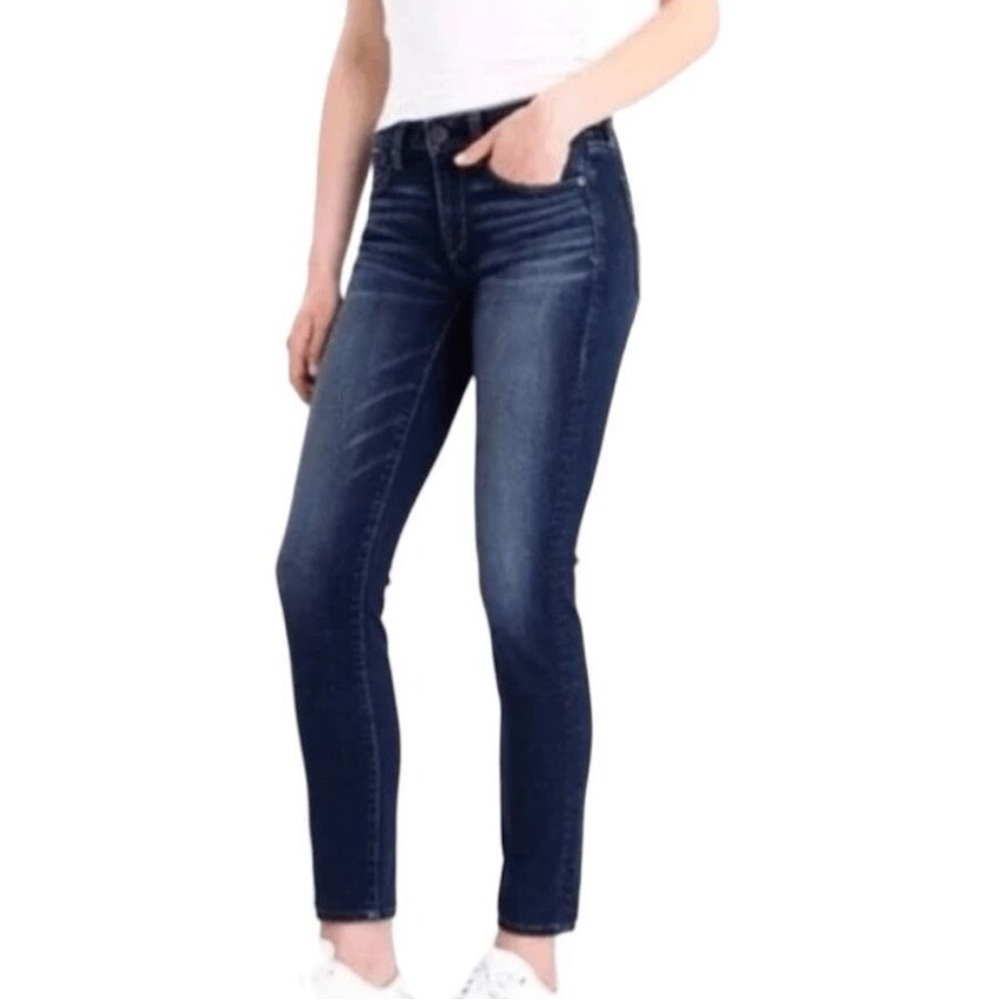 American Eagle Women’s Skinny Super Stretch Dark Wash Jeans Sz 6